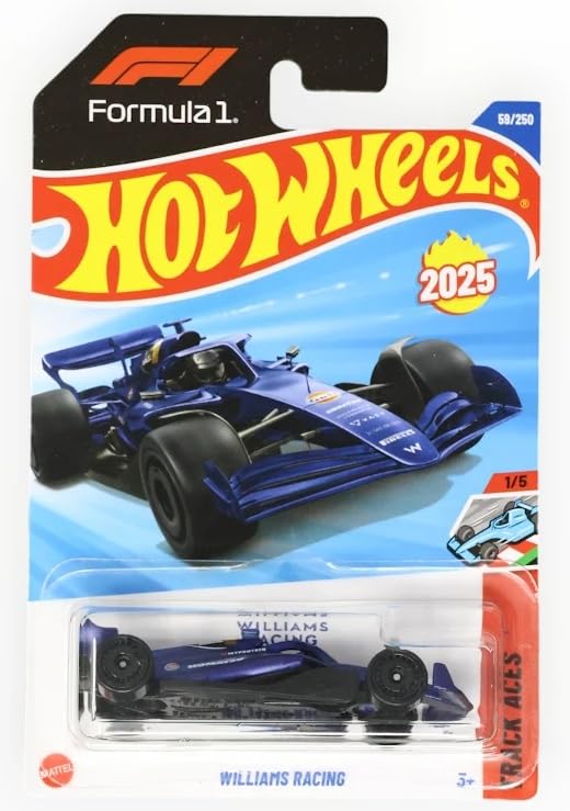 Hot Wheels Williams Racing [Blue] Track Aces 1/5, 59/250, 1:64
